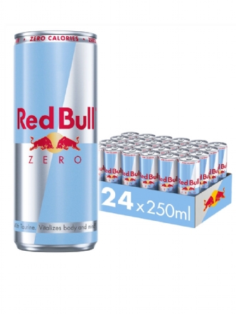 Red Bull Energy Drinks 250ml x 24 Cans - ZERO 