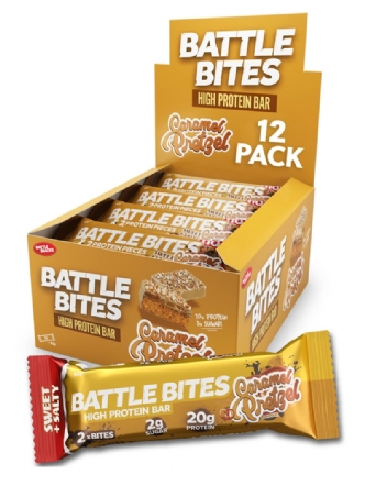 Battle Bites Protein Bar 62g x 12 Bars