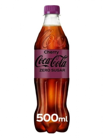 Coca-Cola Coke Zero Cherry 12 x 500ml Bottles