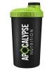 Apocalypse Screw Caps Shaker 700ml - Black & lime Green