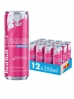 Red Bull Energy Drinks 355ml x 12 Cans - SUGAR FREE - THE SUMMER EDITION - WHITE PEACH