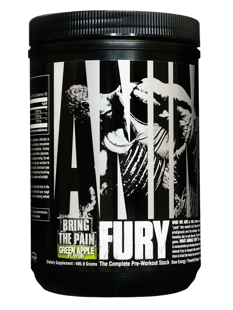 Animal Fury Pre Workout 320g Trade Prices